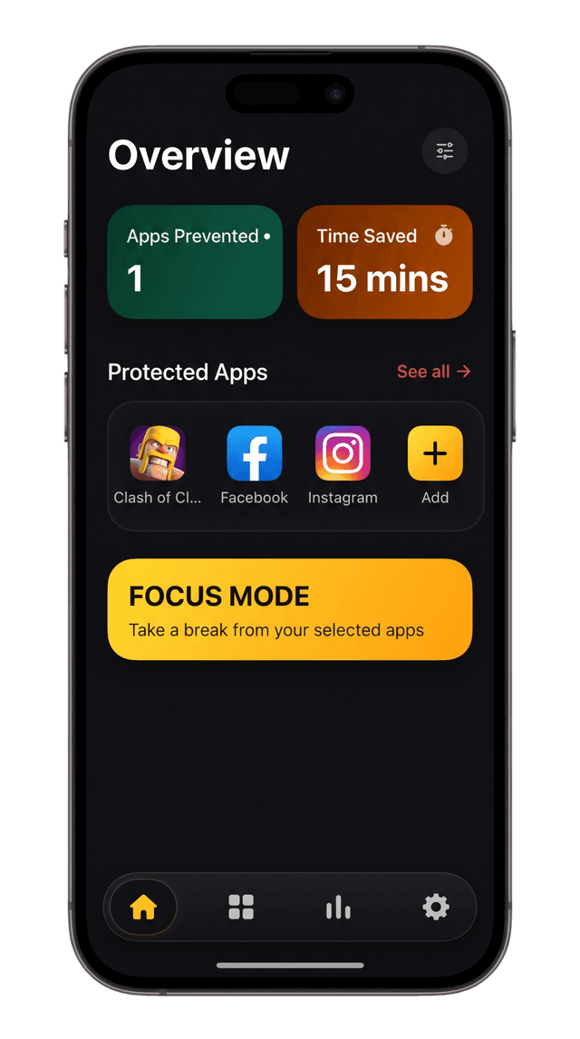 Wait Mobile App on Smartphone